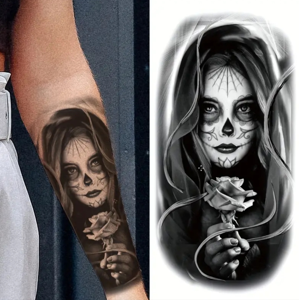 Realistic temporary tattoo long lasting
